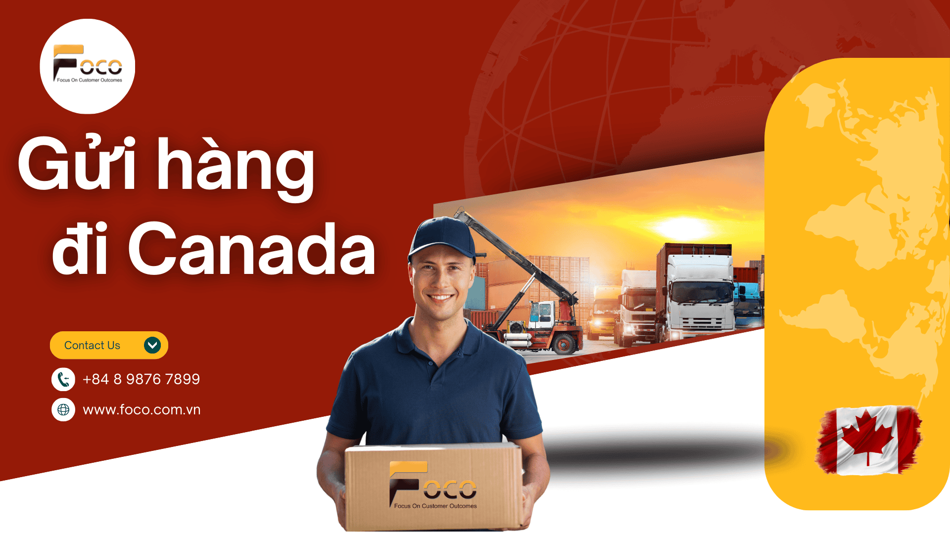 Dịch vụ gửi hàng đi Canada