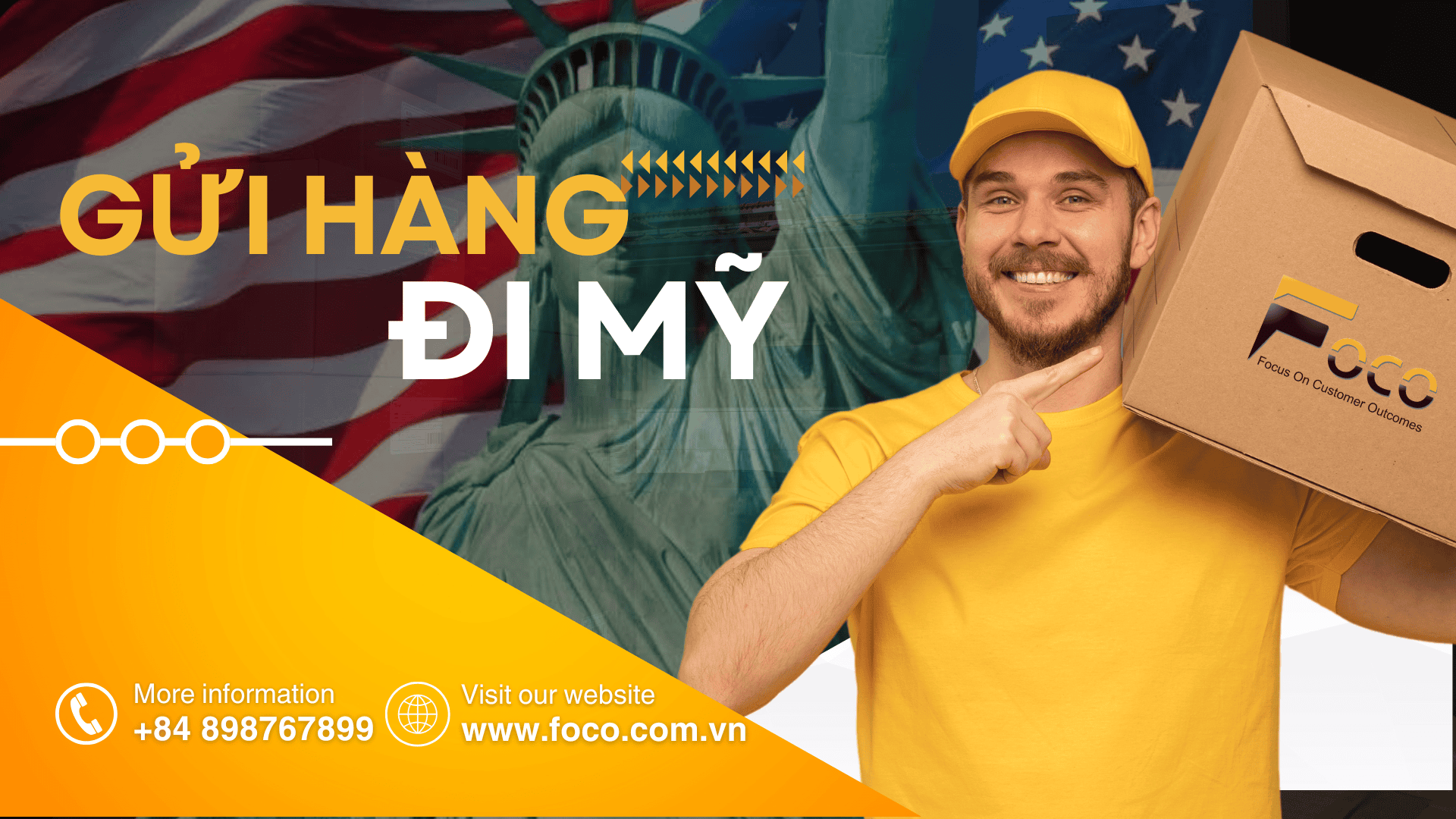 Dịch vụ gửi hàng đi Mỹ