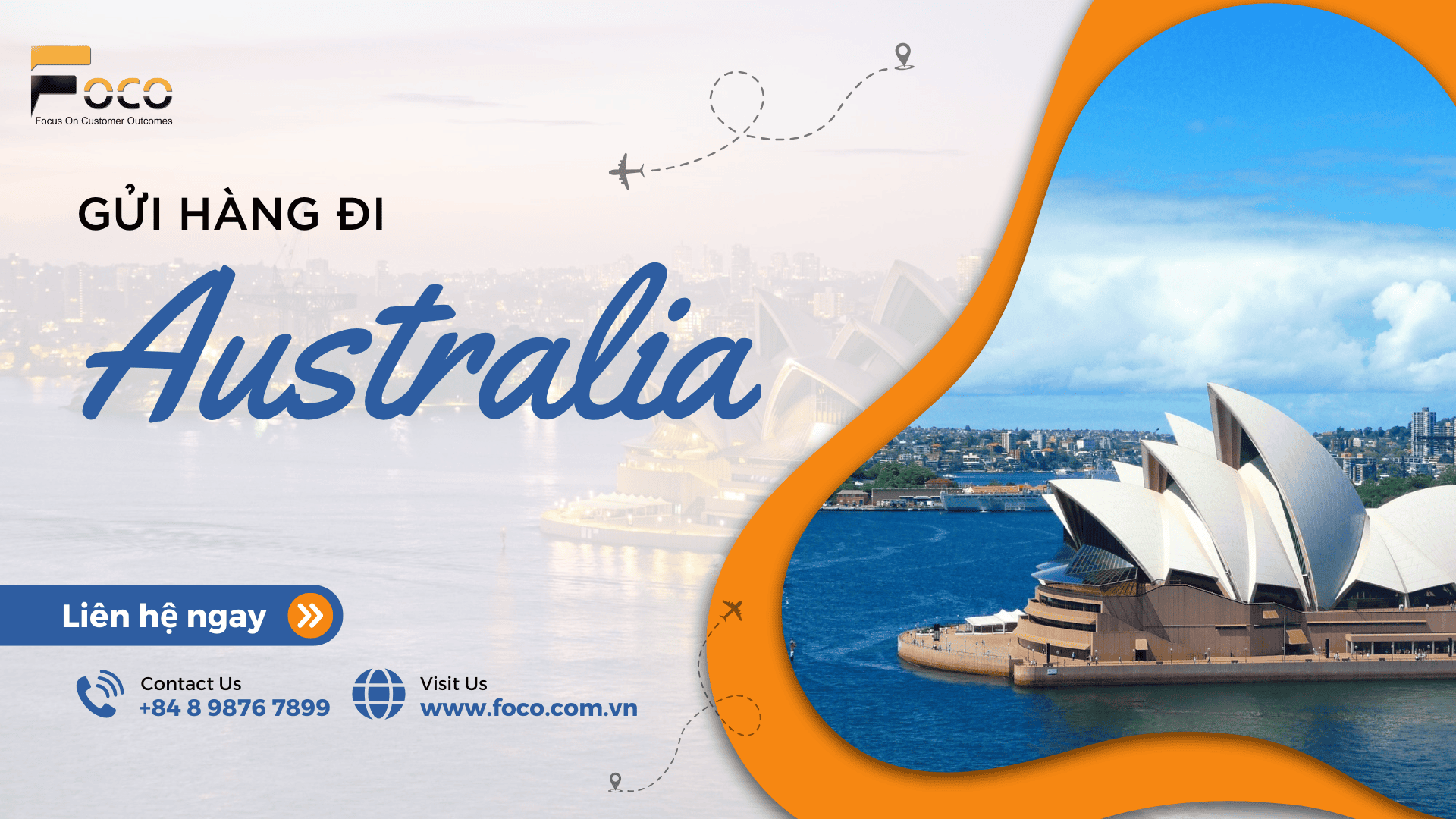 Dịch vụ gửi hàng đi Úc